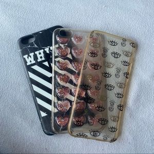 iPhone 6 Plus (6+) phone case bundle✨